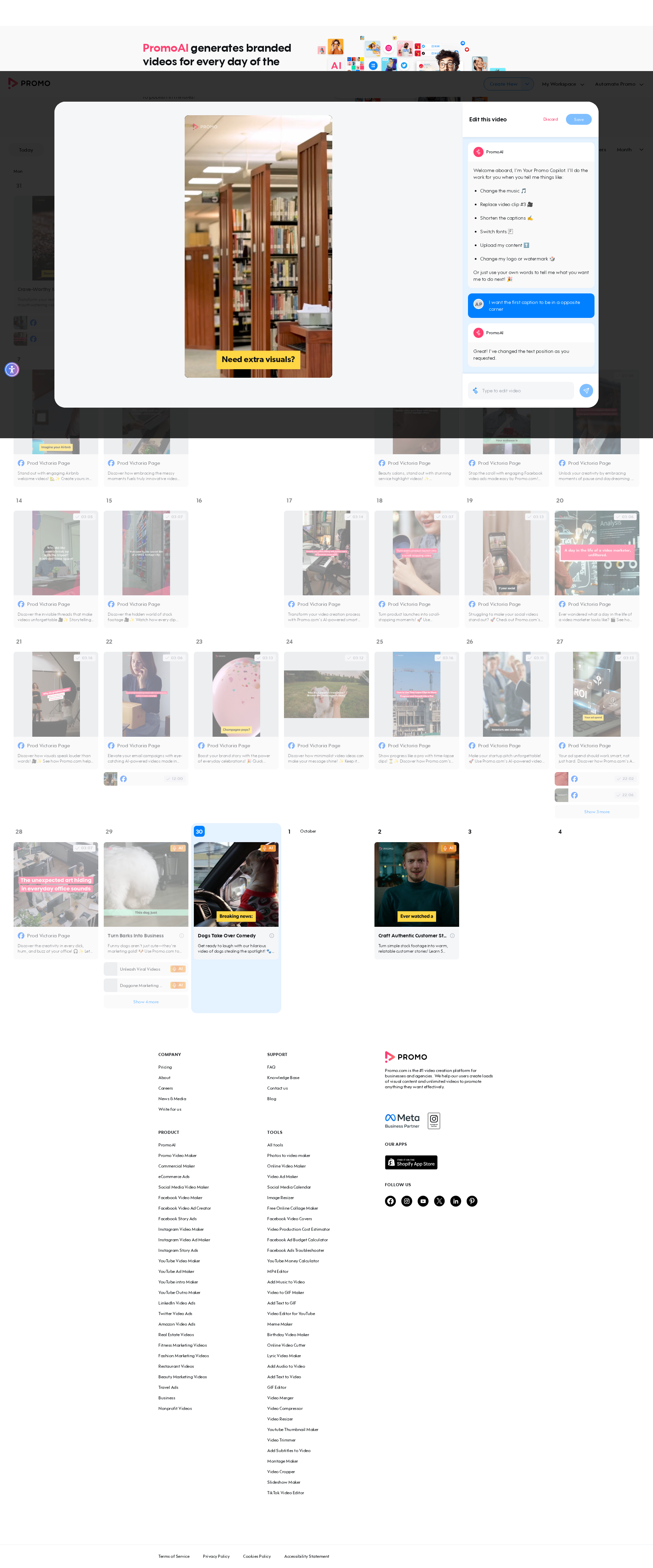 Test failure screenshot